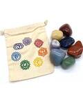 (set 0f 7) 7 Chakra tumbled stones