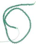 4mm Green Aventurine beads