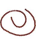 4mm Red Jasper beads