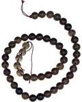 8mm Smoky Quartz beads