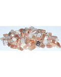 1 lb Moonstone tumbled chips 5-9mm