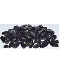 1 lb Obsidian, Black tumbled chips 7-9mm