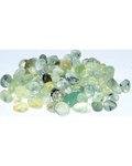 1 lb Prehnite, Green tumbled chips 6-8mm