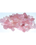 1 lb Rose Quartz tumbled chips 6-8mm