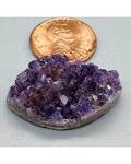 1" Amethyst Marquise druse cabochon