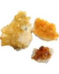 Flat Of Citrine Druse