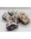 ~5# Flat of Lepidolite, polished top