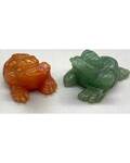 (set of 2) Prosperity Frog