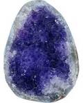 0.9-1.3# Geode Amethyst B polish