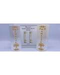 Namaste Selenite harmonizer (set of 2)