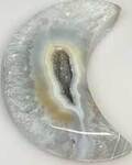 small Moon Druse Agate Geode
