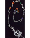 Clear Quartz Chakra pendulum