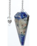 6-sided Sodalite pendulum