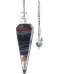 6-sided Multi Fluorite pendulum