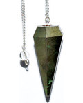 6-sided Pyrite pendulum