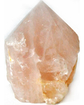 Rose Quartz top polished point