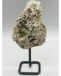 Pyrite on metal stand