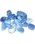 1 lb Agate, Blue Lace tumbled stones