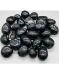 1 lb Agni Manitite, Black tumbled stones 20-22mm