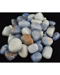 1 Lb Angelite Tumbled Stones