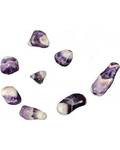 1 Lb Chevron Amethyst Tumbled Stones