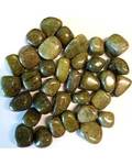 1 lb Epidote tumbled stones