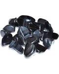 1 lb Obsidian, Rainbow tumbled stones