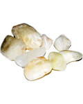 1 lb Quartz, Sulfur tumbled stones