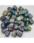 1 lb Ruby Zoisite with Mica tumbled stones