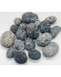 1 lb Agni, Black untumbled stones