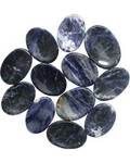 Sodalite worry stone