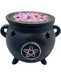 3 1/4" Cauldron with Pentagram burner