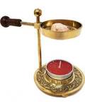 4" brass adjustable Resin burner