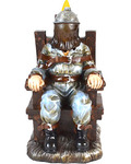 7" Electric Chair back flow incense burner