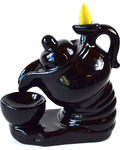 6" Tea Pot backflow burner