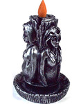 5 1/2" Maiden, Mother, Crone backflow incense burner