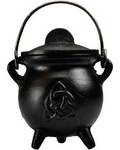 3" Triquetra Cauldron with Lid