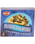 Frank & Myrrh Hem Cone Incense 10pk