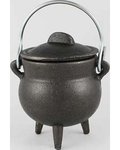 Plain Cast Iron Cauldron 3"