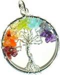 7 Chakra Tree of Life pendant