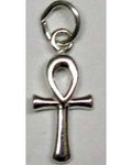 Ankh Sterling Silver Pendant 1/2" x 5/8"