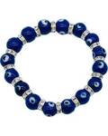 8mm Evil Eye, Blue bracelet