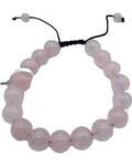 10mm Rose Quartz bracelet