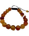 10mm Agate, Red bracelet