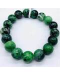 12mm Ruby Zoisite bracelet