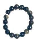 12mm Obsidian, Golsheen bracelet