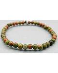 4mm Unakite bracelet