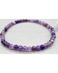 4mm Amethyst bracelet