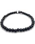 4mm Onyx, Black bracelet