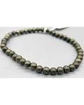 4mm Pyrite bracelet